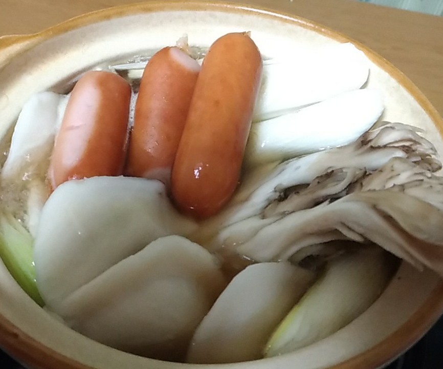お好みで楽しむソーセージ鍋