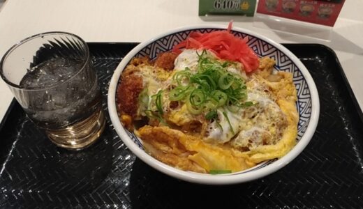 牛丼屋で食べる「かつ丼」が期間・店舗限定な上に本気で旨かった