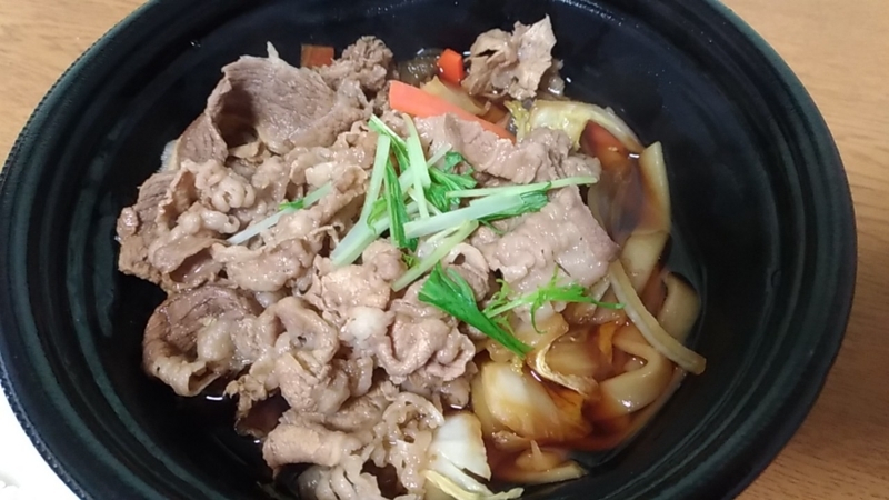 牛すき鍋のテイクアウト