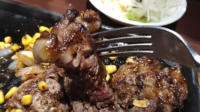 いきなりステーキのリブロースステーキ